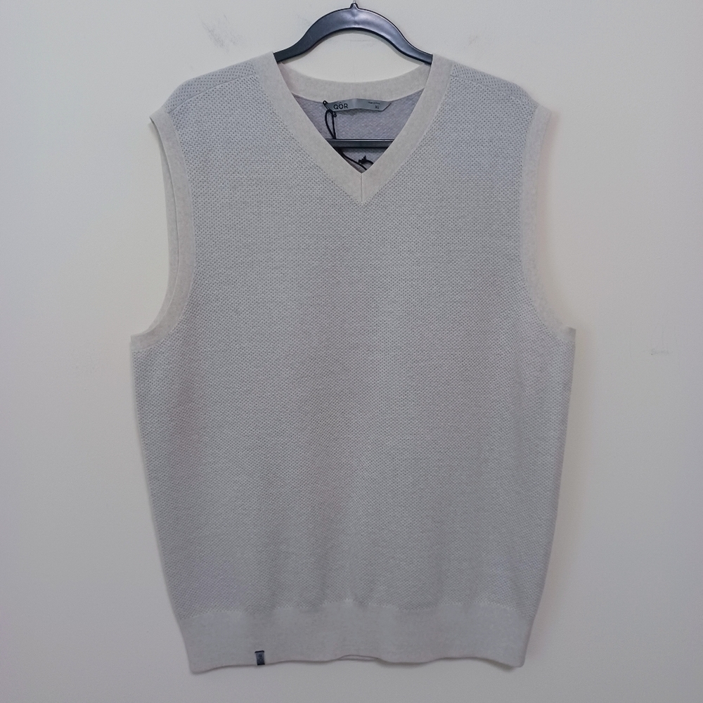 Qor Merino Wool Men's Vest Sz XL NWT